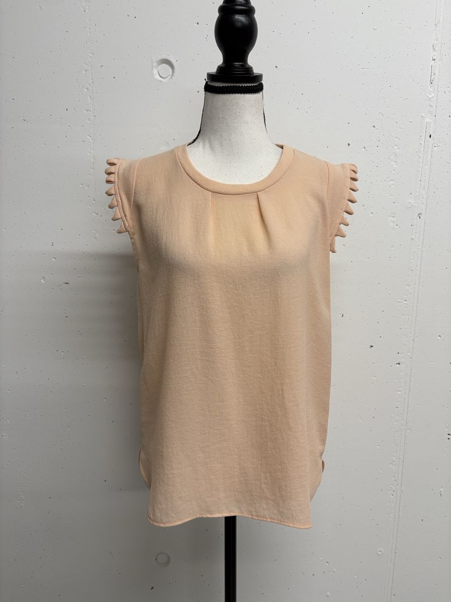 Maje Top: MAJE Top ärmellos Gr. 36 nude beige – Nuovo (secondo la descrizione) da Regensdorf venduto da secondchancefashion