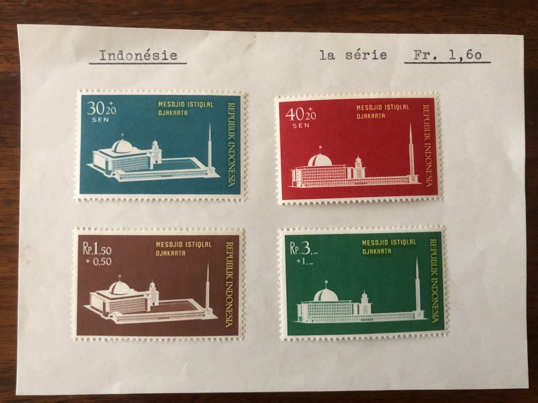 Alle Briefmarken: Indonesien 1962, 1A Serie Postfrisch – Neu (gemäss Beschreibung) aus Landquart von interesse63 1