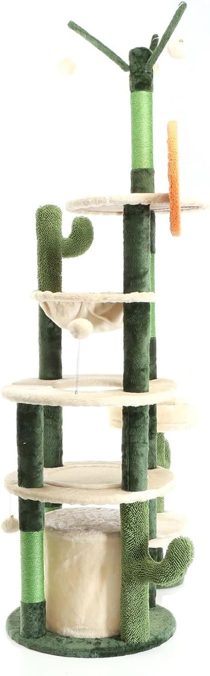 Tiragraffi: Fudajo Kratzbaum Kaktusdesign 172 cm – Nuovo e nell'imballaggio originale da Bottighofen venduto da zaap 7