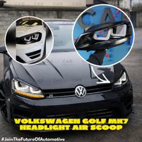 VW Golf MK7 Scheinwerfer-Lufteinlass