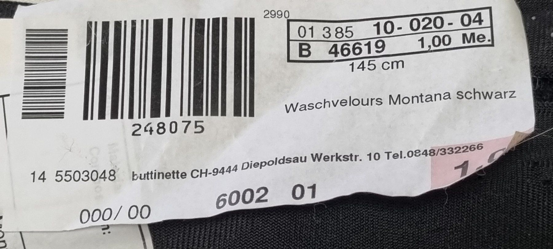 Stoffe: Stoff Waschvelours 100x145cm – Neu (gemäss Beschreibung) aus Effretikon von lenalisa63 1