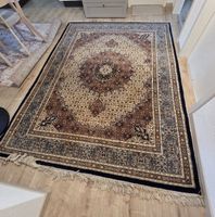 Handgeknüpfter indischer Teppich – elegant & zeitl