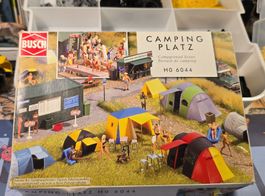 Busch Campingplatz HO 6044 - Perfekt für Modellbau