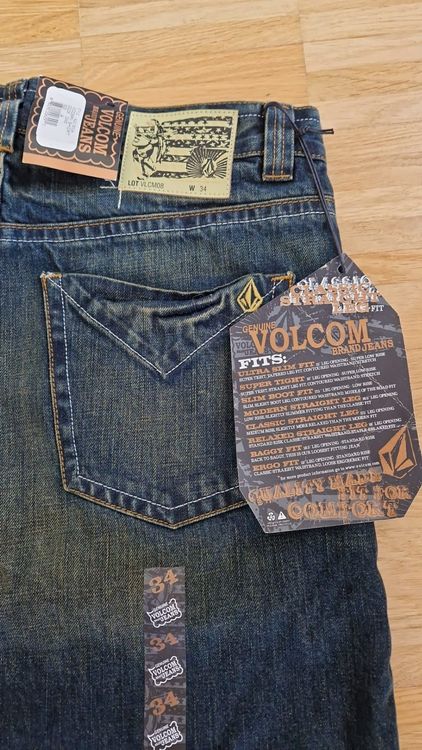 Short en Jeans - Volcom - Hommes - Taille 34 (US) / L (EU) (Neuf avec ...