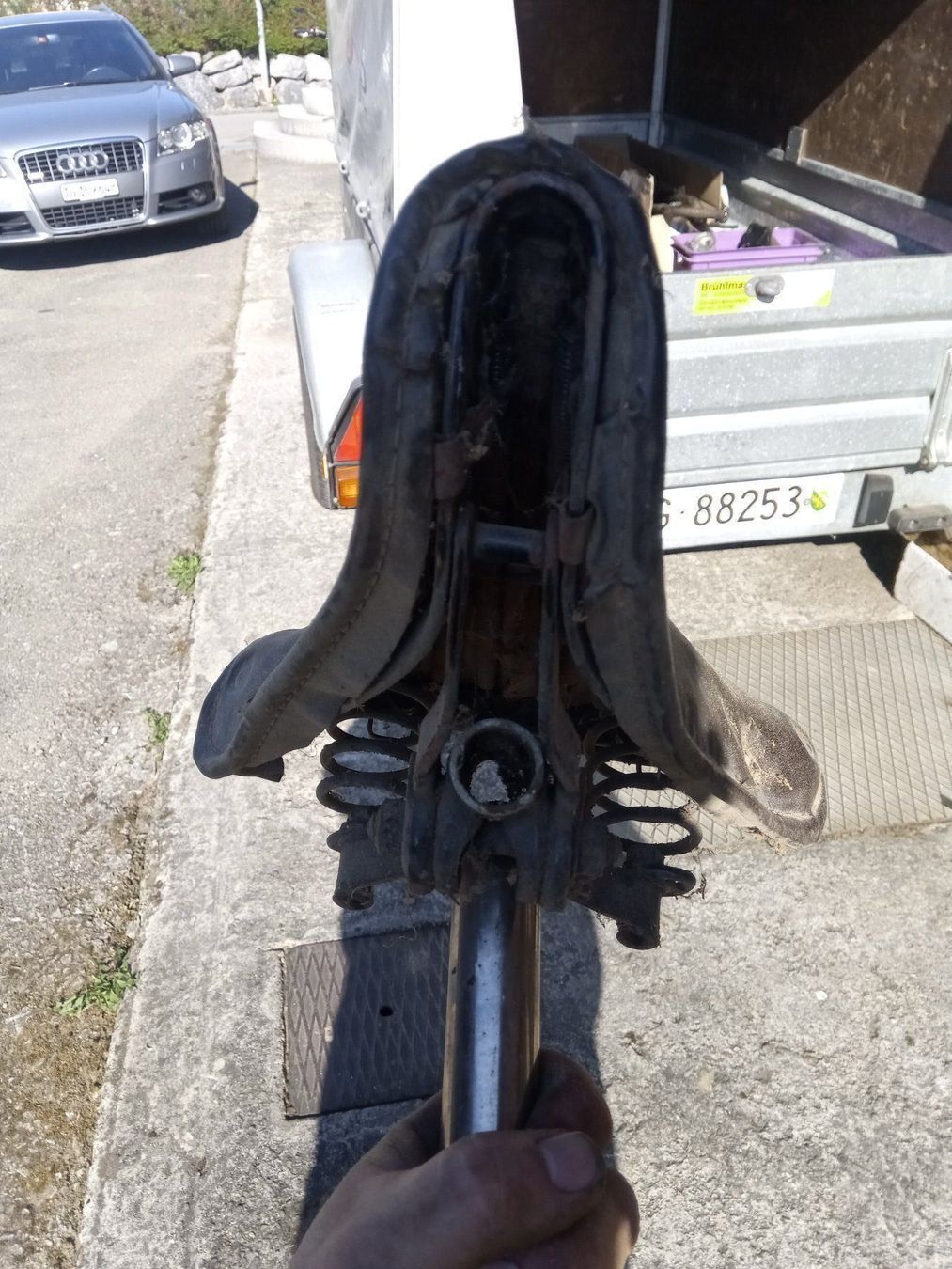 Pezzi di ricambio: Fahrradsattel Alt – Usato da Hohentannen venduto da romano010 1