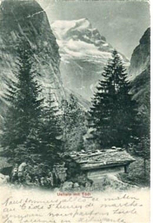 Cartes postales: Uelialp mit Tödi – D'occasion à Ottikon b.Kemptth. par Neptun1974