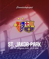 FC Basel - FC Barcelona B3 Parkett Reihe 15 (1x)
