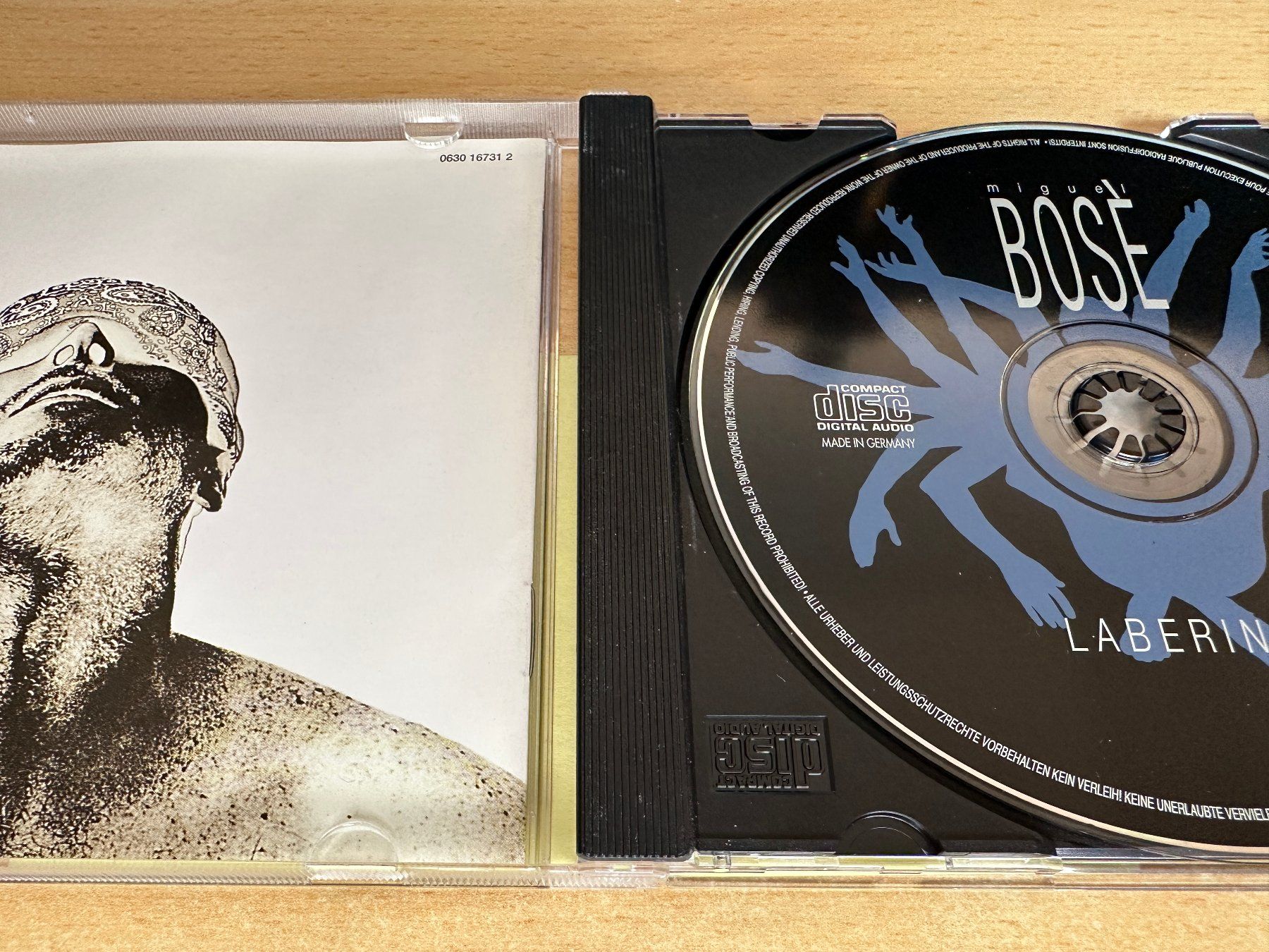 CD: A2 Miguel Bosé – Laberinto – Usato da Rikon im Tösstal venduto da Alpenmutz 2