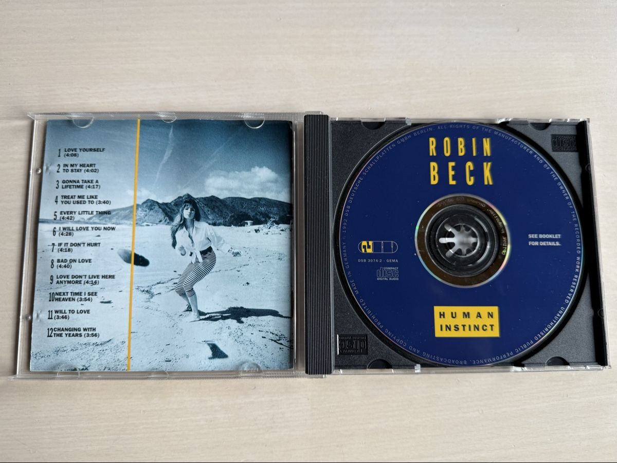 CD: Robin Beck - Human Instinct CD – Usato da Oberried Brienz venduto da Chyara 2