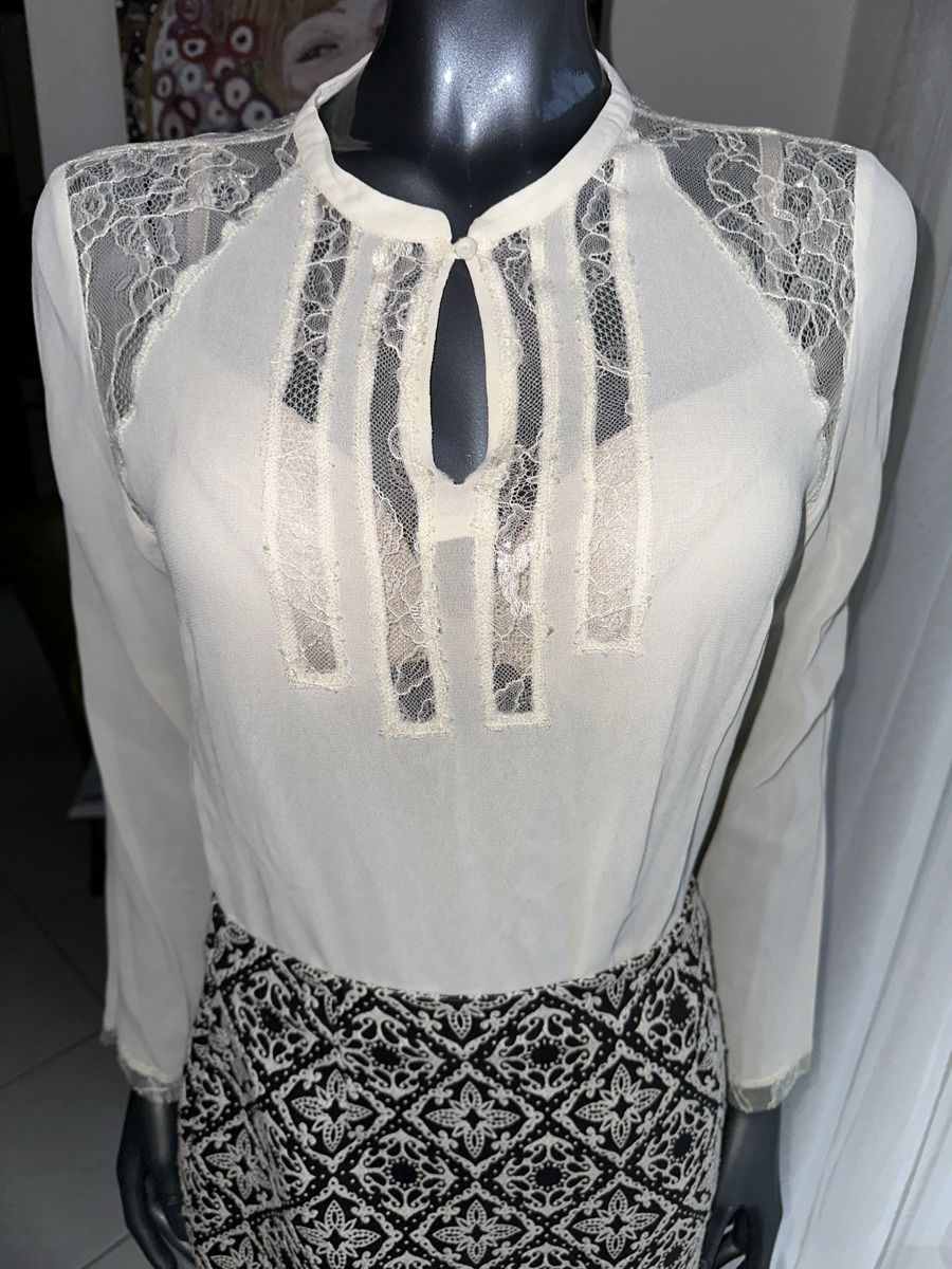 Camicette: INWEAR BLUSE GR. 38 neuwertig – Nuovo (secondo la descrizione) da Unteraegeri venduto da MH203 3