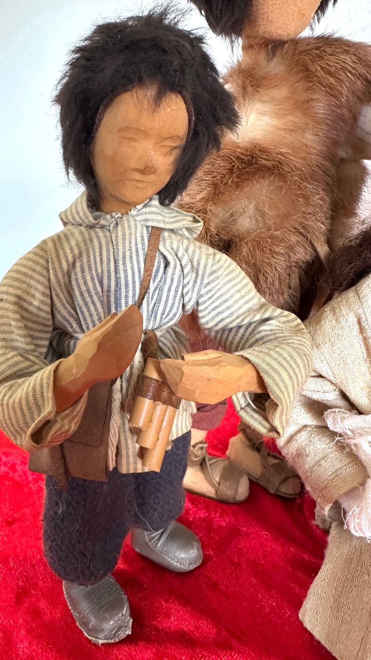 Statuette: Ältere Schwarzenberger Krippenfigurenfiguren – Usato da Zürich venduto da bra_m9b2 3