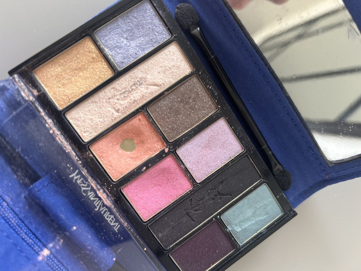 Dior Make-up: Original YSL Laurent Lidschatten Palette Blau – Usato da St. Gallen venduto da jojan 3