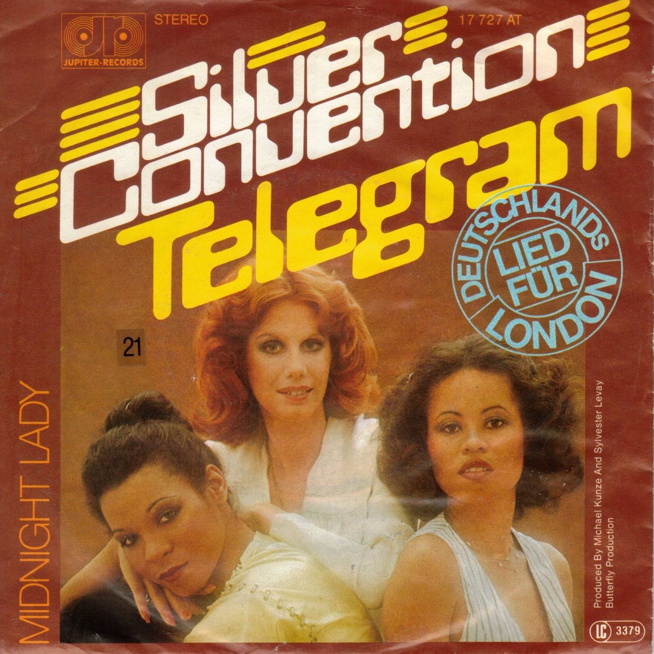 Vinyles: Silver Convention  --  Telegram  Single7 – D'occasion à Rheinau par asteng