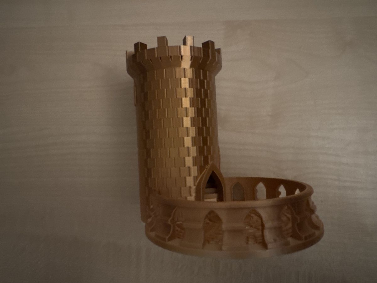 Giochi: 3D Druck Würfelturm – Nuovo e nell'imballaggio originale da Horgen venduto da CS75 1