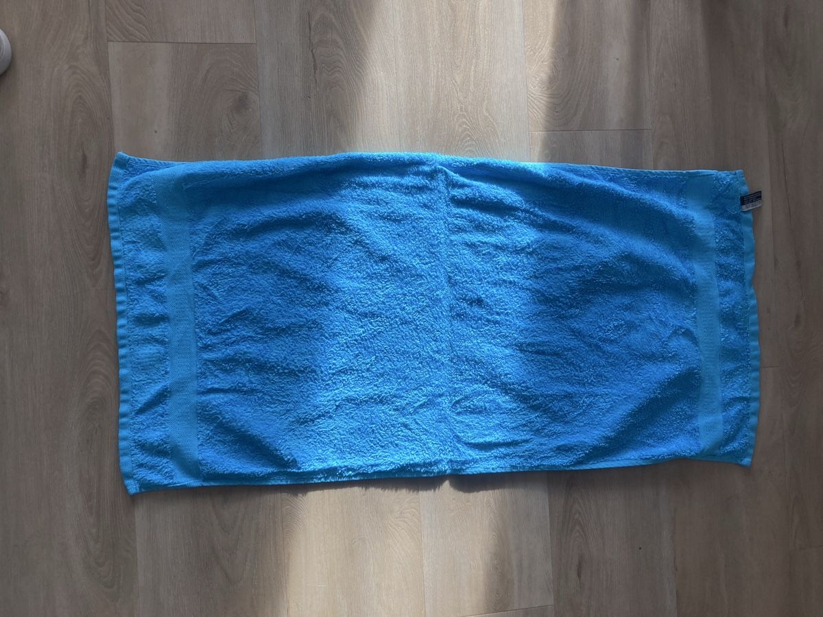 Badetücher: Blaues Frottiertücher-Set – Gebraucht aus Zürich von Timbera 2