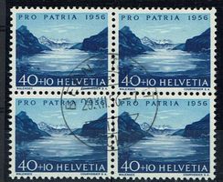 Pro Patria B80 bloc de 4 oblit. Bern 2