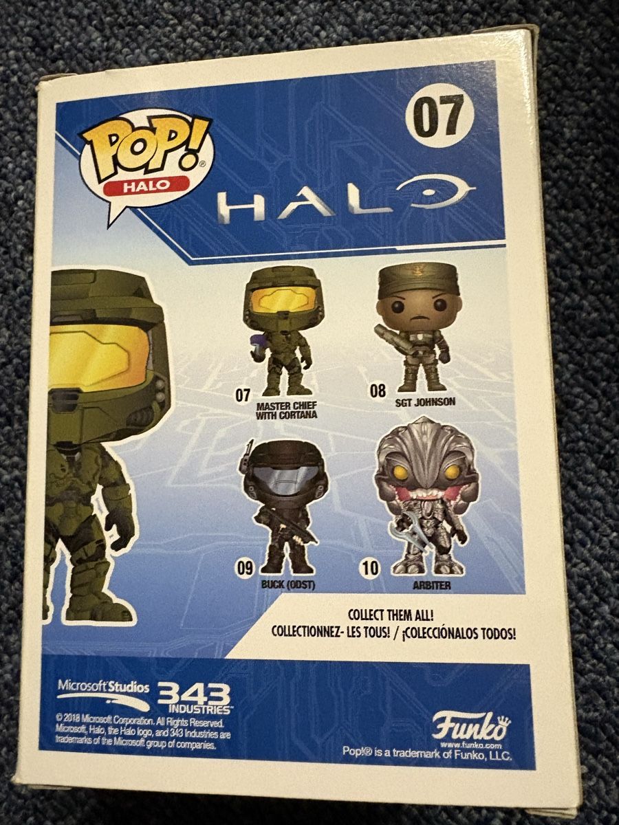 Funko Statuette: FUNKO POP halo master chief RARE – Nuovo e nell'imballaggio originale da Herzogenbuchsee venduto da warrior77 3