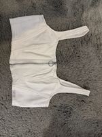 Weisses jeans Top, ideal für den Sommer! Grösse 38