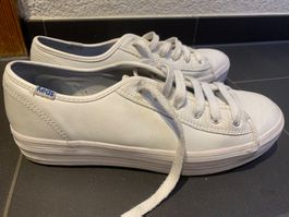 KEDS Leder Sneakers weiss Gr. 40