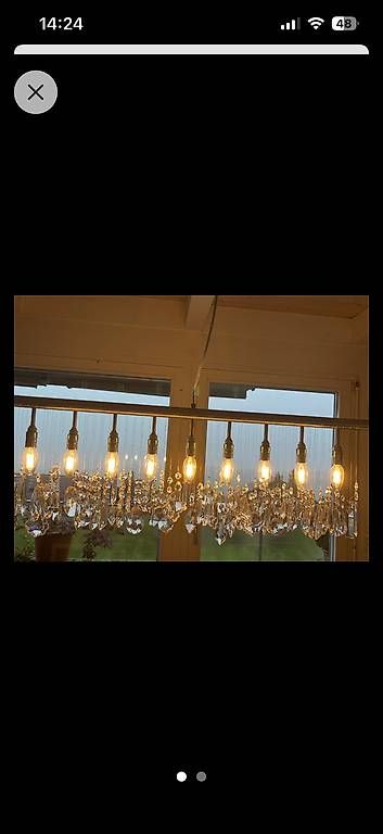 Lustres & lampes de plafonds: Kristal Hängeleuchte – D'occasion à Udligenswil par kel_n9j5 1