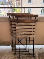Gartenstuhl Holz Metall klappbar Ikea Tärnö 3 Stück