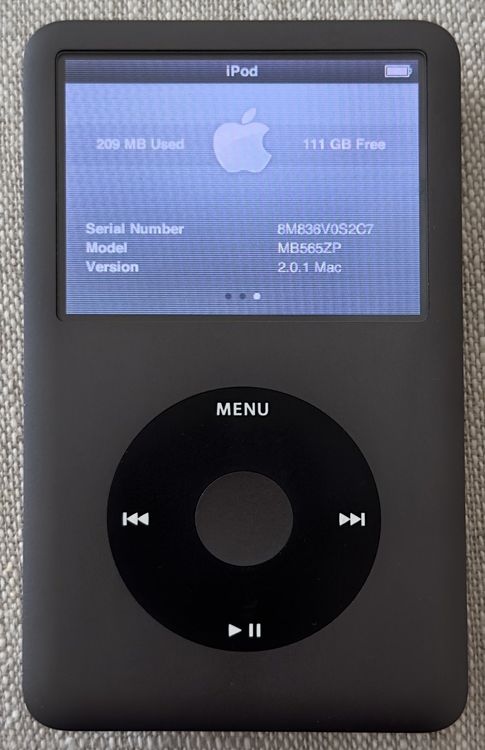 Apple iPod Classic 120 GB (Gebraucht) in für CHF 65 – mit Lieferung auf