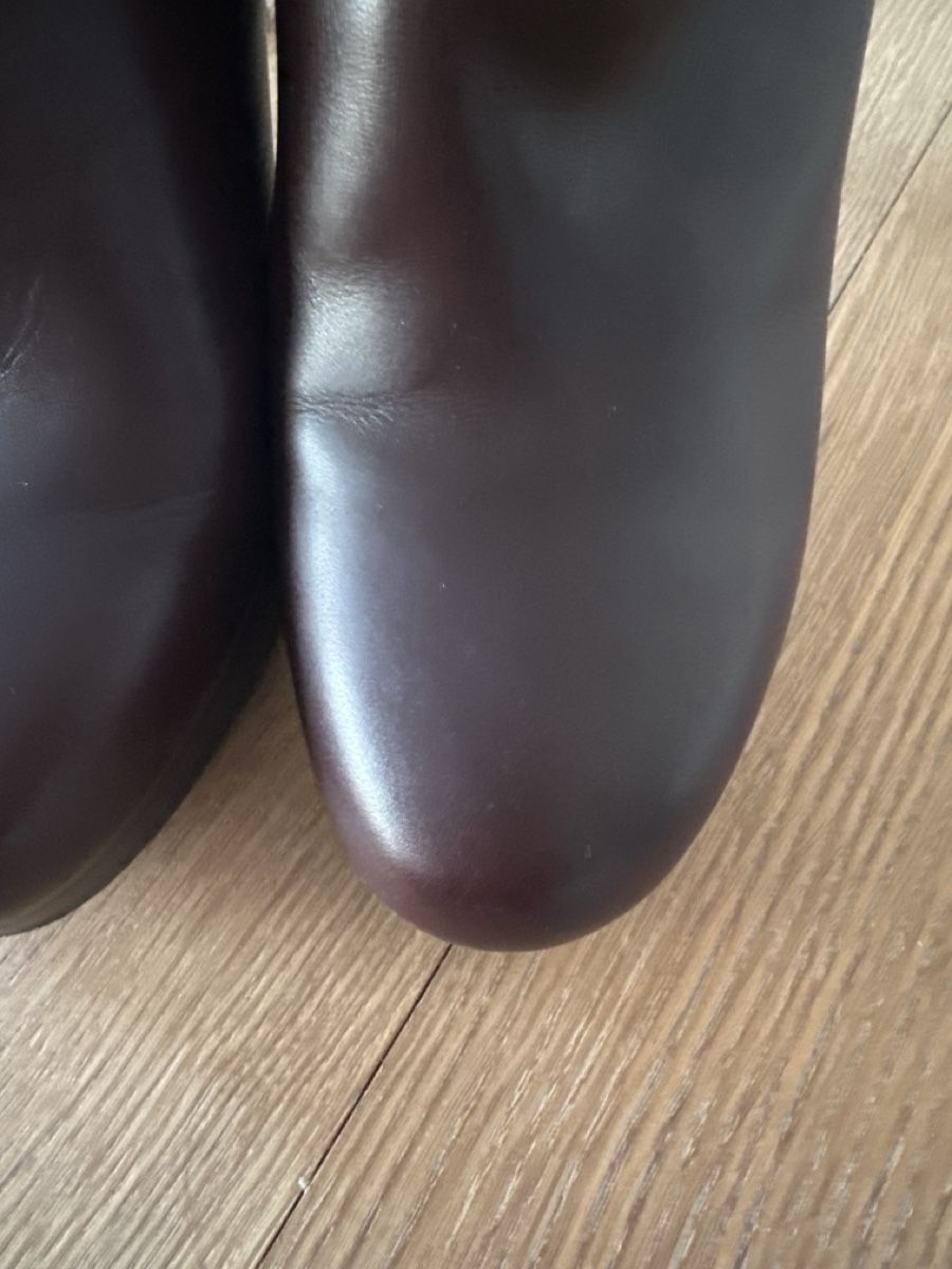 Balenciaga Scarpe da donna: Balenciaga Bordeaux Leather Ankle Boots! – Usato da Binningen venduto da can_s2yh 5