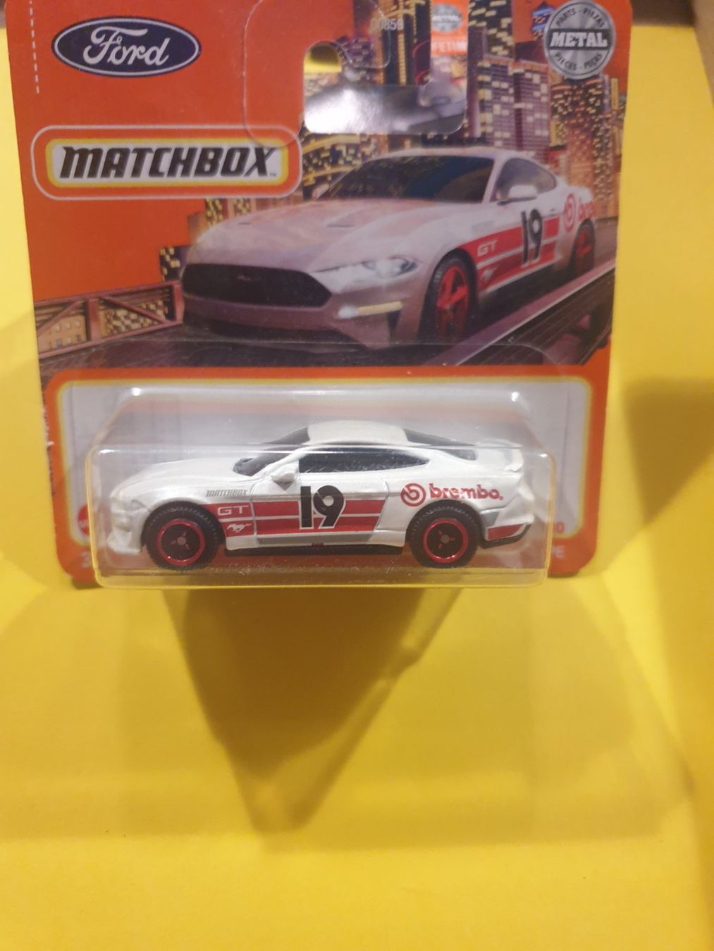 Matchbox Modellini d'auto: 2 x Matchbox '19 FORD MUSTANG COUPÉ – Nuovo e nell'imballaggio originale da Oftringen venduto da Rotor 5