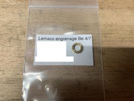 Lemaco N Zahnrad Elok Be 4/7 SBB