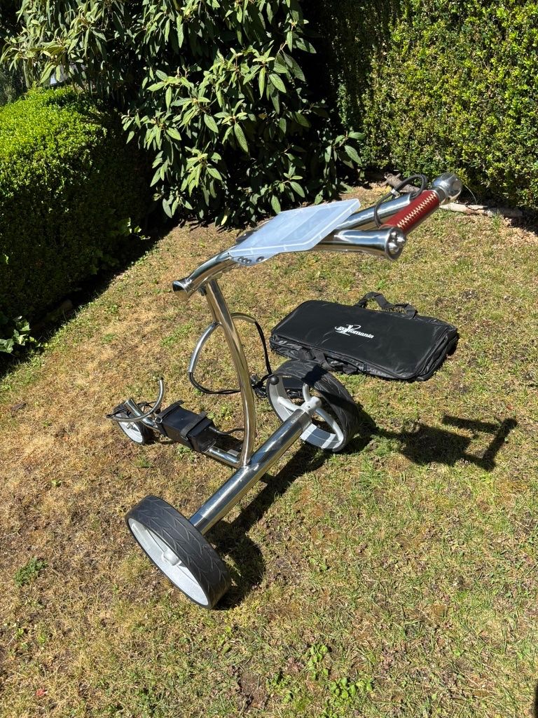 Trolley: Golf Trolley, Golfomania Chromstahl – Usato da Schaffhausen venduto da pbrunos1 1