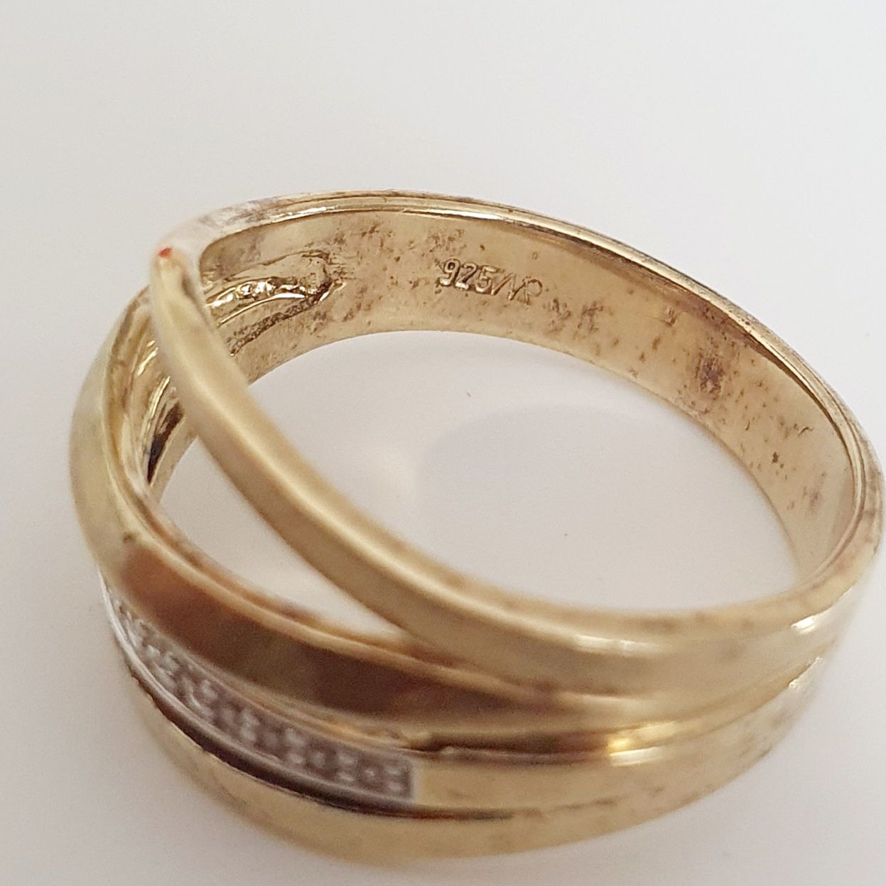 Anelli: Silber Ring  925 mit Zirkonia, Gr. 18,2 mm – Usato da Kreuzlingen venduto da Wunderkiste123 3