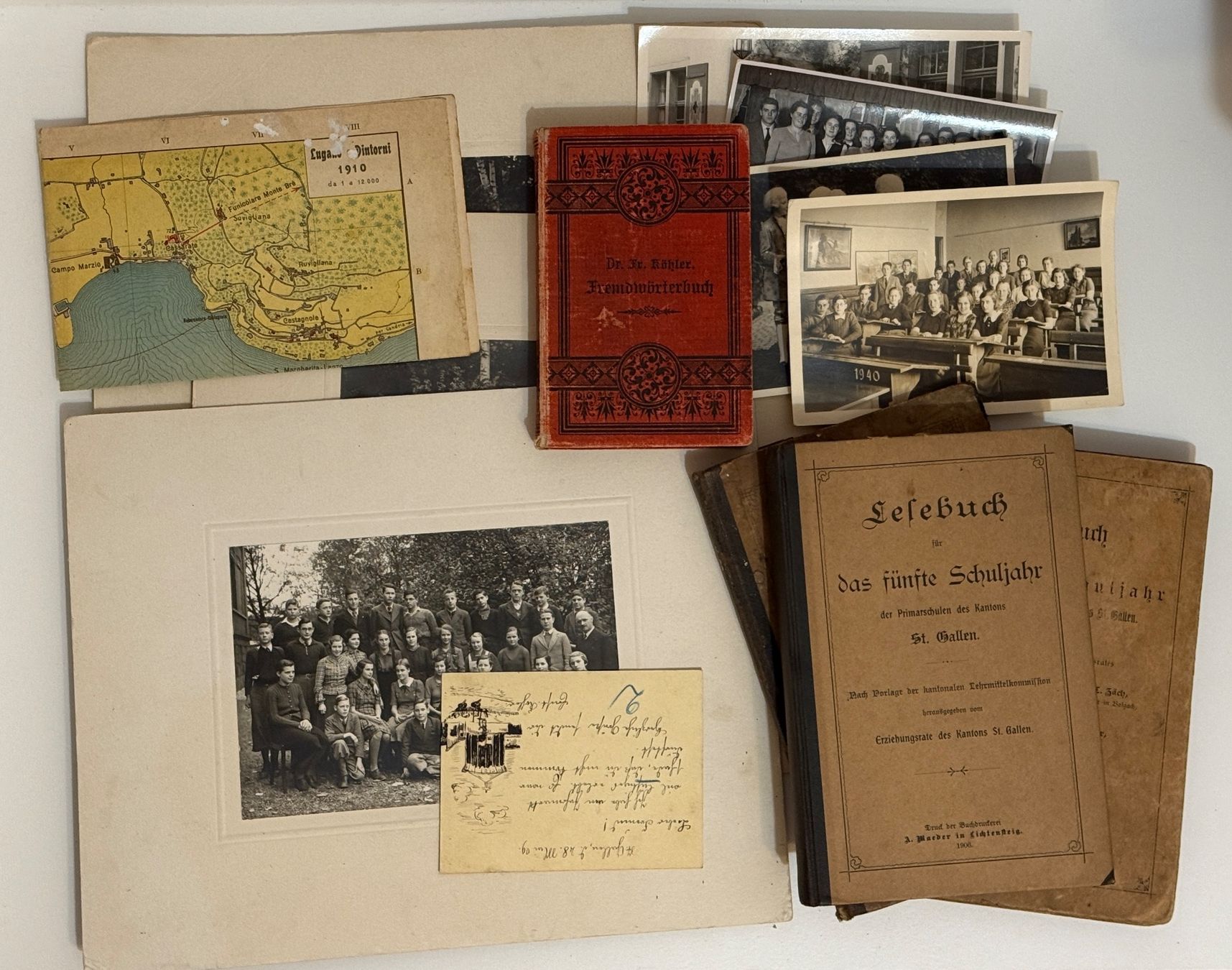 Bücher: Nachlass Schulzeit 1899-1945 – Gebraucht aus Goldach von igwhitestar