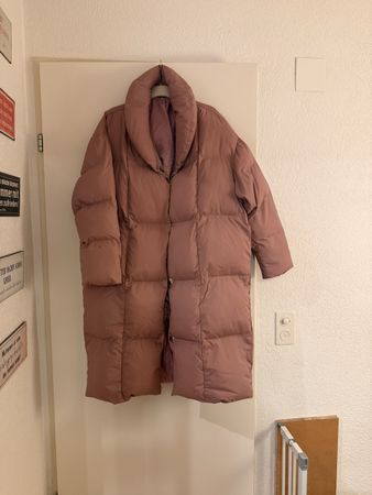 Wintermantel Shein, Grösse XS,(fällt grösser aus) Rosa