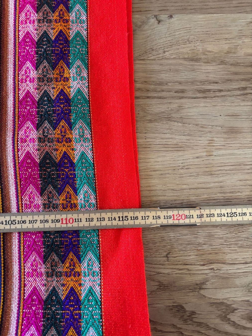 Sonstige Tischwäsche: Vintage Peru / BhutanTextil Tischdecke, Handarbeit – Gebraucht aus Horgen von uge_pd5p 4
