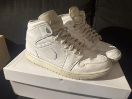 Air Jordan 1 Mid weiss EU 42.5 