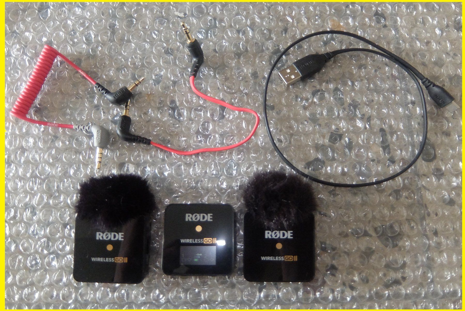 Røde Microfoni: Rode Wireless Go II Dual Channel -Mikrofonsystem – Usato da Basel venduto da Elektronik_Markt