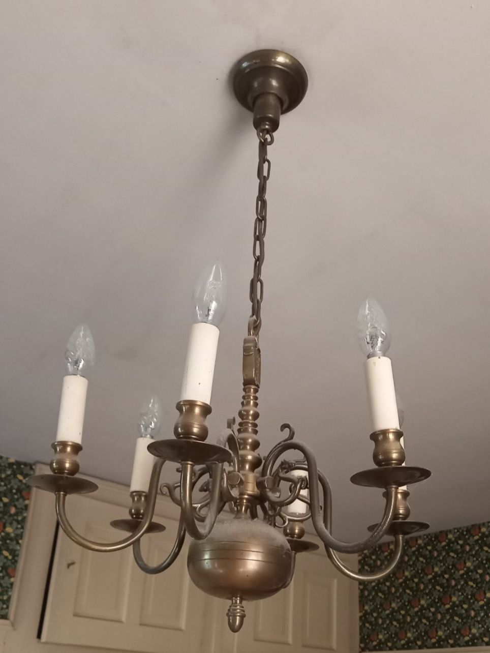 Kronleuchter & Deckenlampen: Lustre – Gebraucht aus Ponts-de-Martel von Henri-Louis 1