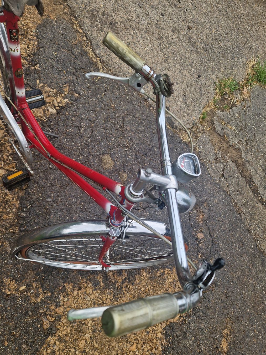 Biciclette: Retro Stadtrad rot – Usato da Häfelfingen venduto da strub_22 1
