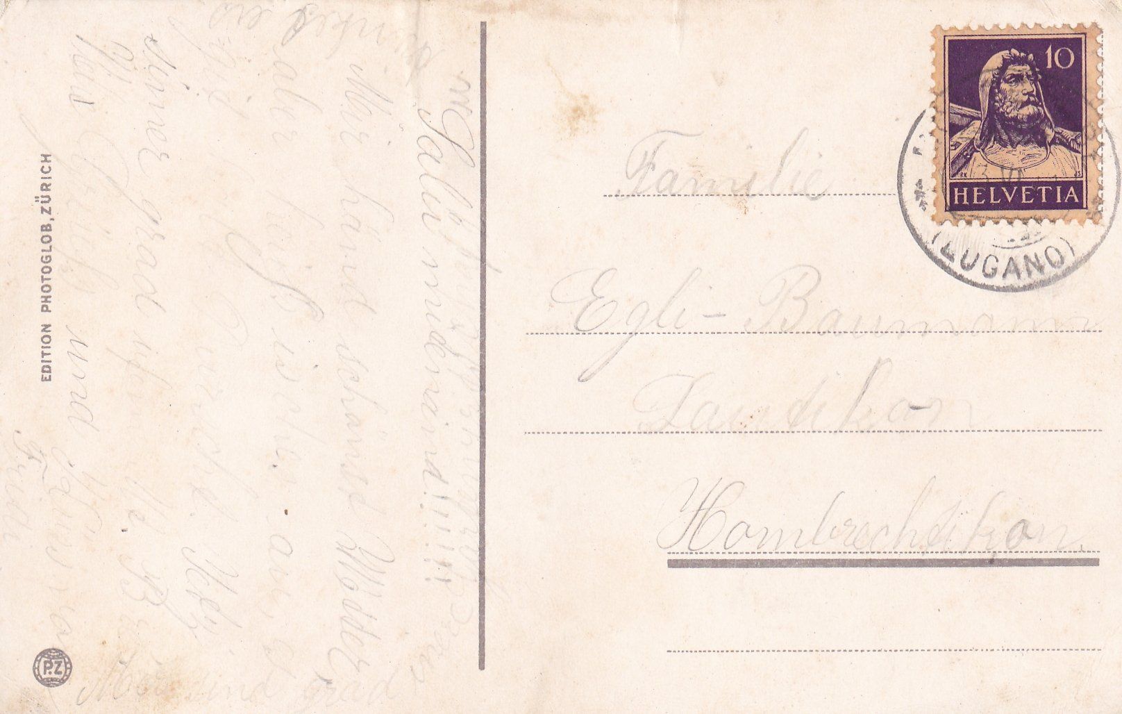 Cartoline postali: Locarno - Madonna del Sasso /ba – Usato da Hombrechtikon venduto da Rudolf07 1