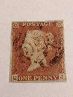 One Penny Red 1841, Platte 19
