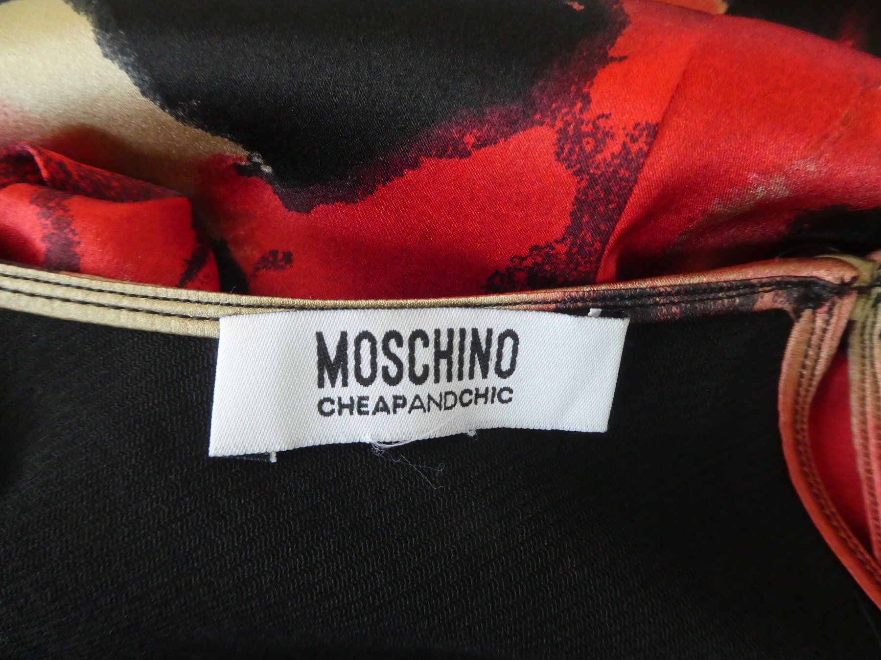 Moschino Vestiti: MOSCHINO Seiden Kleid, IT44/DE40 – Usato da Berneck venduto da chouchou1415 5