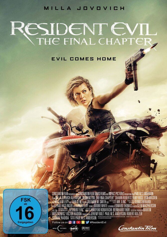 Tous les DVDs: Resident Evil 6 - The Final Chapter – Neuf (Voir description) à Gerlafingen par Negnid