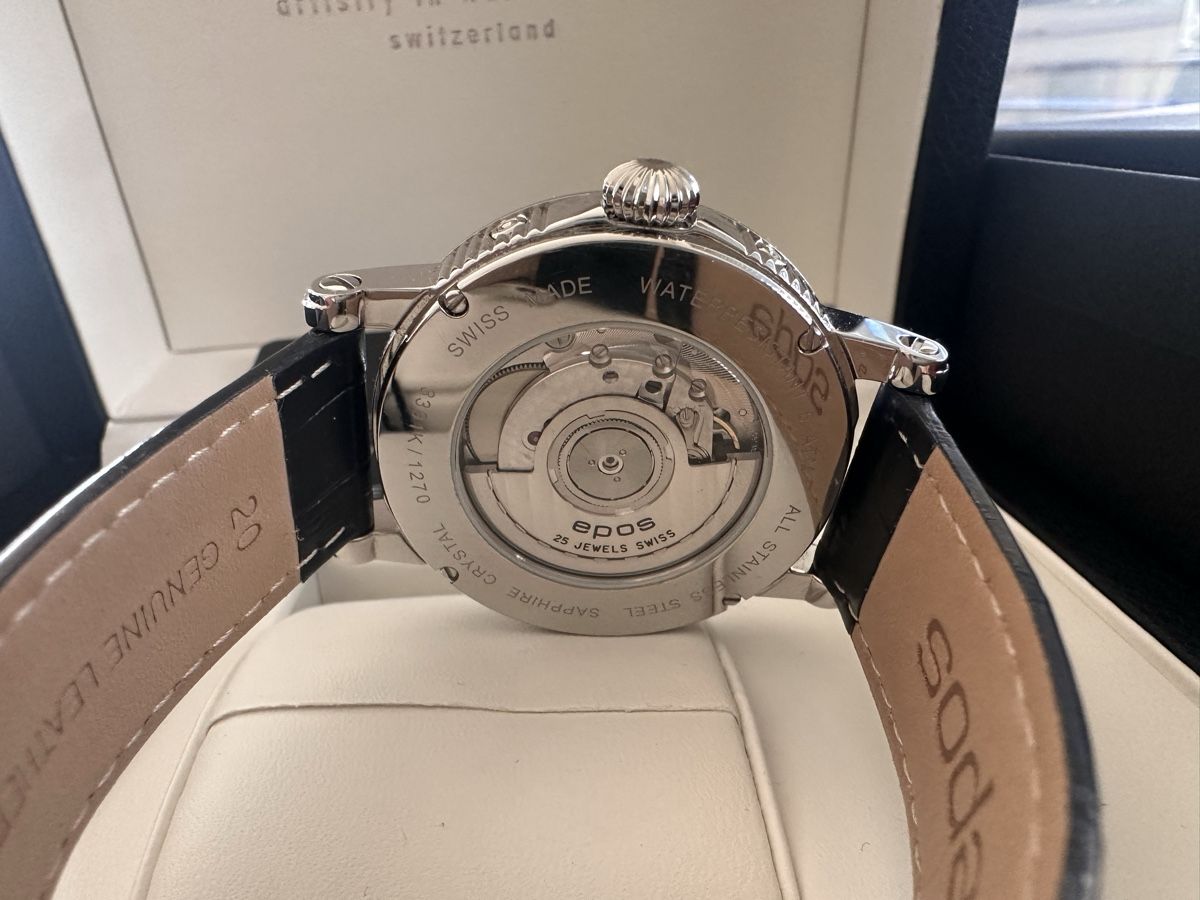 Epos Montres: Epos Calendar Moon Phase Full Set – Neuf (Voir description) à Cointrin par Calibre1755 2