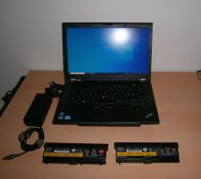 Lenovo T530 i7, 8GB RAM,  SSD 800GB, 3 Akkus