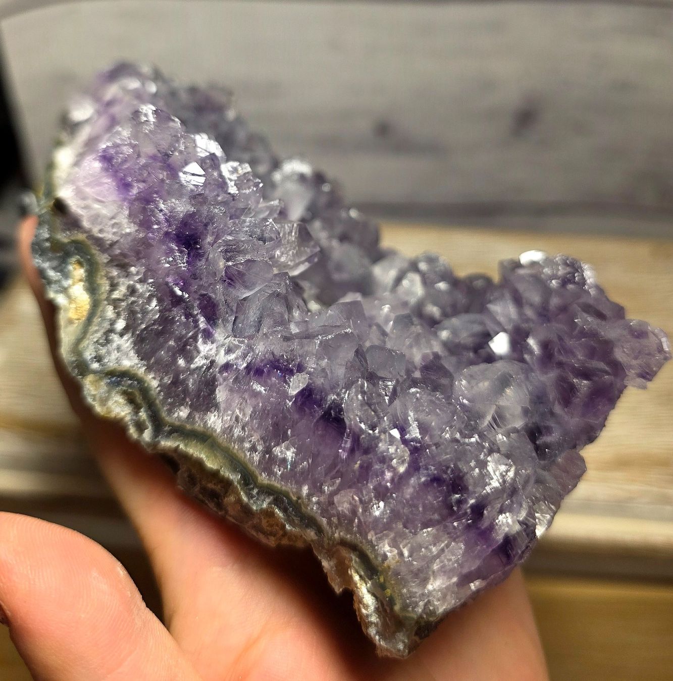 Minerali & Pietre curative: Amethyst Teelicht Halter F 850g – Nuovo e nell'imballaggio originale da Matzingen venduto da Shay_Crystalz 3