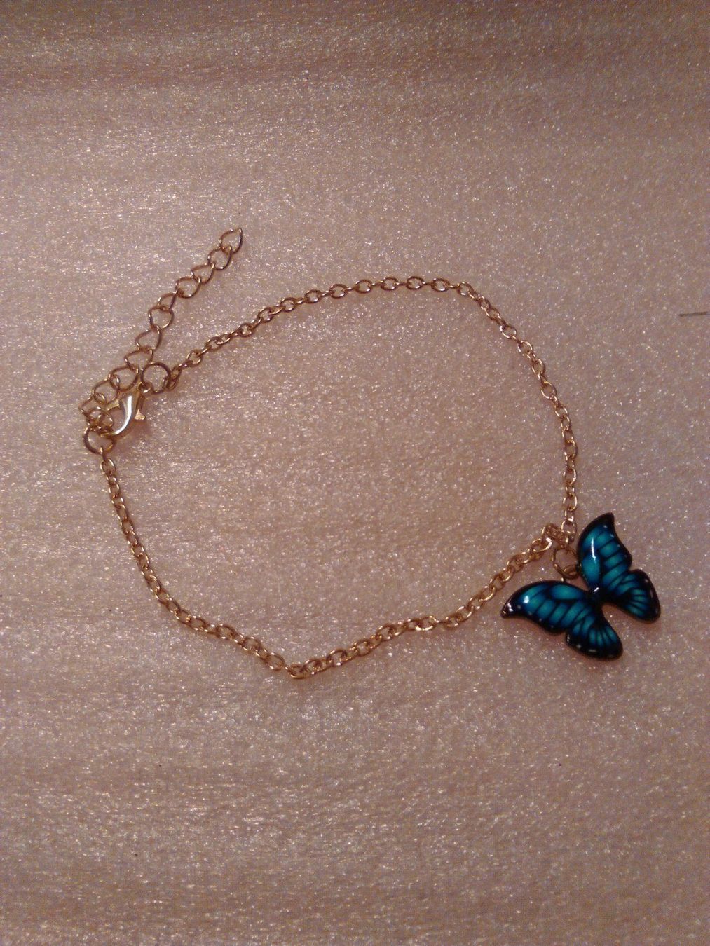 Catenine: FUSSKETTEN MODESCHMUCK;MIT SCHMETRLING – Nuovo (secondo la descrizione) da Basel venduto da bijoutrie_4 5