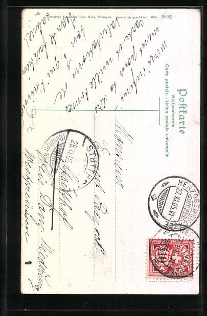 Cartoline postali: AK Solothurn, Einsiedelei St. Verena – Usato da Berlin venduto da bartko-reher 1