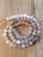 1 Strang echte Natürliche 5A Mix Mondstein Perlen 6 mm
