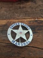 UNITED STATES MARSHAL Plakette Badge Neu