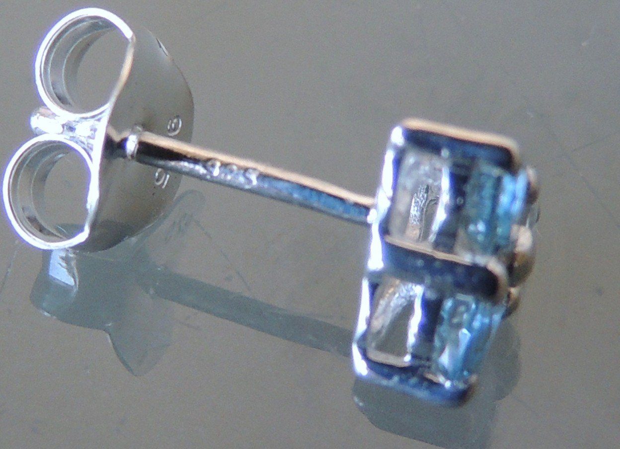 Boucles d'oreille: Topas Silber 925 Ohrstecker – Neuf (Voir description) à Waldenburg par schaller707 3